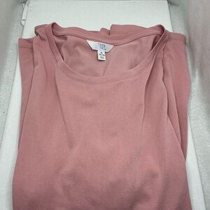 Time and Tru Dusty Rose Top